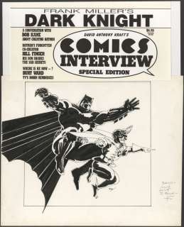 Miller, Frank - COMICS INTERVIEW #31 Cover | ComicConnect