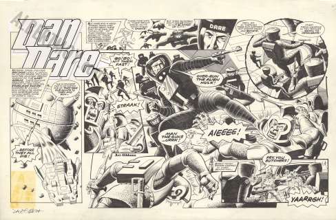 Brian Bolland, Dave Gibbons | 2000Ad- Dan Dare | Albert Moy