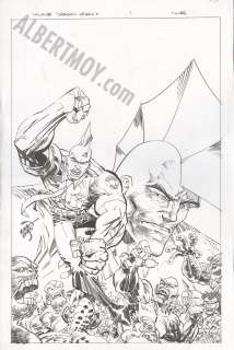 Erik Larsen | Savage Dragon Legacy Issue 1 Page Cover | Albert Moy