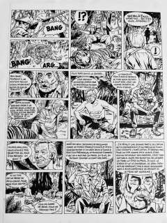 Marniquet - 1 Original page - Mystères en Birmanie - Le livre de Koush - 2004 | Catawiki