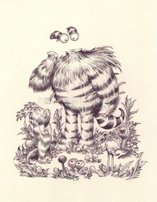 Stan Manoukian | Bêtes à faire peur, Illustration originale, | Daniel Maghen