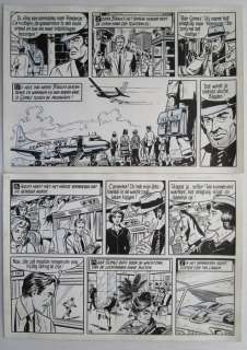 Willy Vandersteen / Karel Verschuere - 1 Original page - Biggles - Biggles in de jungle - 1965 | Catawiki