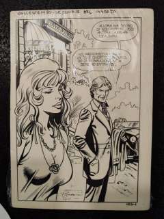 Giovanni Romanini - 106 Original page - Wallestein - La shiave del maraja - 1980