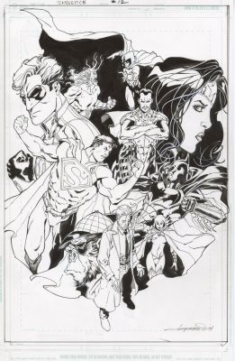 Aaron Lopresti | INJUSTICE #12 Cover | Aaron Lopresti