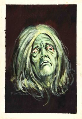 Rafael Cortiella | Original cover- Escalofrío: la aparición – Cortiella | Origin Of Comics