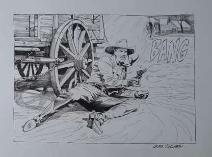 Zuccheri, Laura - Original drawing - Tex - 2025 | Catawiki