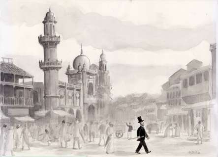 Alba, Tyto - 1 Original page - La vuelta al mundo en 80 dias - 2022 | Catawiki