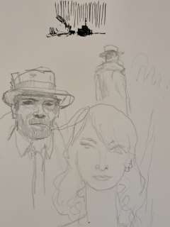 Gipi - 1 Original preliminary drawing - Fumo | Catawiki