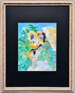 Tony Fernandez Peinture originale - Daisy Duck Inspired by Édouard Manet’s Spring (1881) - Hand Signed | Catawiki