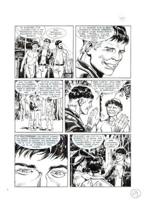 Diso, Roberto - 3 Original page - Mister No #369 - Agguato al "Victoria" - 2006 | Catawiki