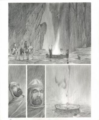 Paul & Gaëtan Brizzi | Planche originale n° 014 - Macbeth | Daniel Maghen