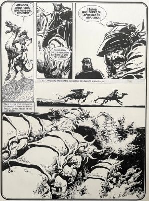 Bermejo, Luis - 1 Original page - Orka - Half Splash - 1981 | Catawiki