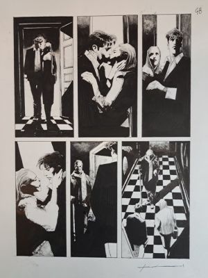 Roi, Corrado - 1 Original page - Dylan Dog - Pioggia di Sangue | Catawiki