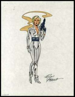 Frenz, Ron - SILVER SABLE CONCEPT ART Character Design
