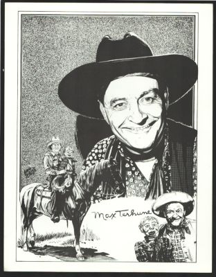Max Terhune Real West Movie Hall of Fame Series Print | DTA Collectibles
