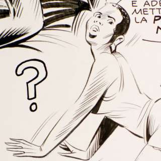 GABAGLIO ( Elvifrance ) planche originale 1-78 | YakaBD