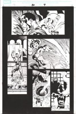 Ed McGuinness - 1 Original page - Hulk - vol.2 issue 20 page 9 - 2010 | Catawiki