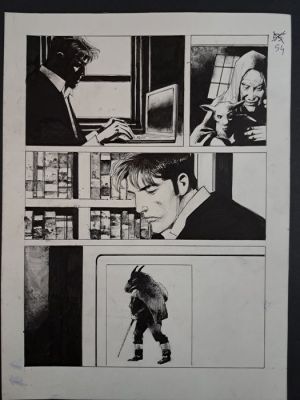 Roi, Corrado - 1 Original page - Dylan Dog: "Leggende" | Catawiki