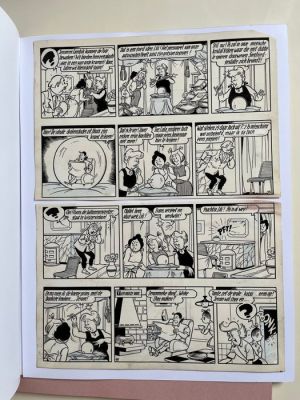 Vandersteen, Willy - 2 Original page - Suske en Wiske, Bob et Bobette - De Zingende Zwammen / Les Champignons Chanteurs - gesigneerd - 2020