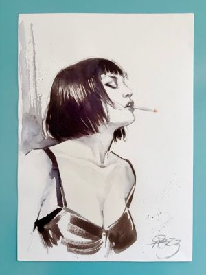 Garofolo, Eleonora - 1 Original colour drawing - Illustrazione a tecnica mista | Catawiki