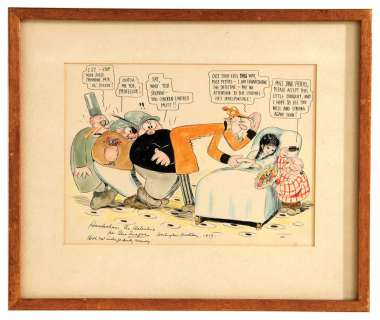 "HAWKSHAW THE DETECTIVE" ORIGINAL SPECIALTY ART BY GUS MAGER. | Hake’s