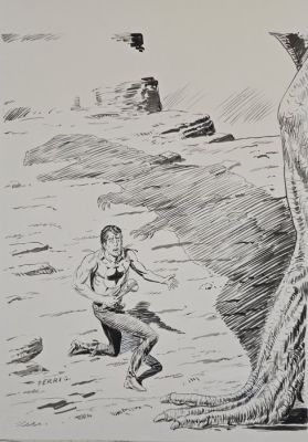 Ferri, Gallieno - 1 Original cover - Zagor n. 576 - Scontro di Titani | Catawiki