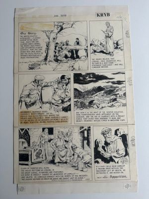 Murphy, John Cullen - 1 Original page - Prince Valiant - Episode #2913 - 1992 | Catawiki