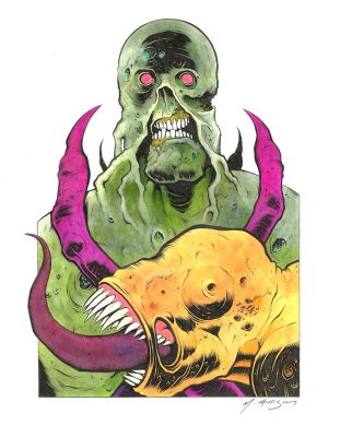 Matthew Allison | Drain the Swamp | Athenaeum Comic Art