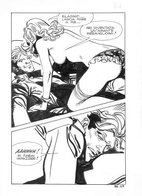 Ferdinando Tacconi – Tavola Originale “Il Grande Gantry”, Pagina 67 (Edifumetto, Anni ’70) | Love Original Art