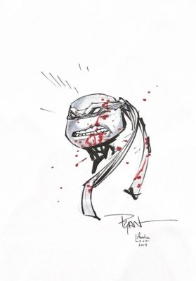 Ryan Ottley - Original drawing - Teenage mutant Ninja Turtles - 2019 | Catawiki
