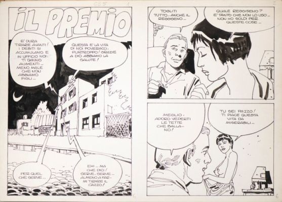 Gustavo Trigo - 30 Original page - altro - Storia completa - Il Premio - 1986 | Catawiki