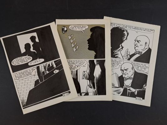 Magnus & Bunker - 3 Original page - Satanik: Delitto Perfetto - 1965 | Catawiki