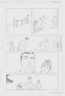 Frank Quitely - All Star Superman #7 P 16 (Superman in Every Panel,Â Lois Lane, Steve Lombard, Jimmy Olsen, Perry White!) 2007