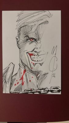 John McCrea - 1 Pencil drawing - The Boys - Homelander - Patriota - The Boys | Catawiki
