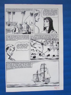 Nickel, Helmut - 1 Original page - Robinson - Paradies und Hölle - 1956 | Catawiki