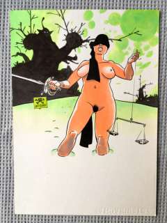 Marvano (Oppen, Mark Van) | Original illustration in colour for bookplate  - (2004) | Catawiki