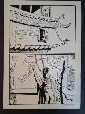 Milo Manara - 1 Original page - Jolanda de al Almaviva - 1971 | Catawiki