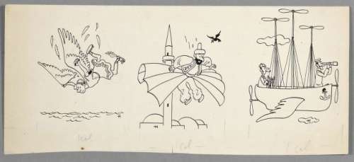 Hergé Georges Remi Dit (1907-1983) | AVIATION | Artcurial