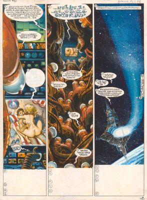 Juan Gimenez | Planche originale n°42 | Daniel Maghen