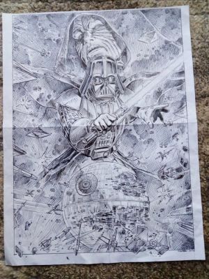 Comolo, Giorgio - 1 Original drawing - Star Wars | Catawiki