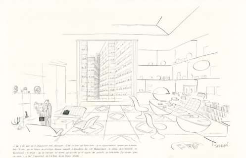 Sempé Jean-Jacques (Né En 1932) | BAKOUHAWA, LA DÉESSE DE LA SÉRÉNITÉ | Artcurial