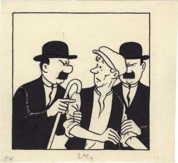 Hergé Georges Remi Dit (1907-1983) | DUPONT ET DUPOND DÉTECTIVES | Artcurial