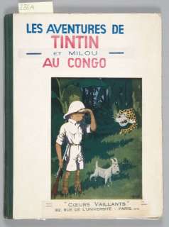 Herge Tintin - N°2 | LES AVENTURES DE TINTIN ET MILOU AU CONGO | Artcurial