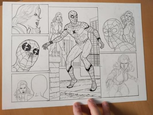 Foderà, Marco - 1 Original page - Omaggio a Spider-Man | Catawiki