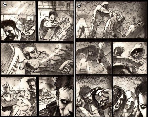 Simon Bisley - 2 Pages d’origine - 13 Coins - #6 | Catawiki