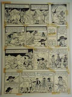 Wirel (Vandersteen, Willy / Verschuere, Karel) | Originele pagina Bessy 27  - Het dodende dal  - (1958) | Catawiki