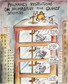 Reiser (1941-1983) | UN DROMADAIRE POUR QUINZE DENTISTES | Artcurial