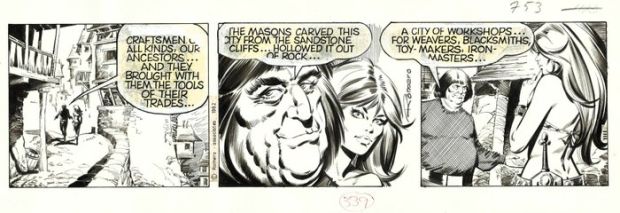 Romero, Enric Badia - 1 Original page - Axa - strip #1111 - Signed - 1982 | Catawiki