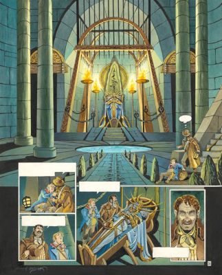 Florence Magnin - Planche originale n°26 - Le Domaine Hatcliff - L‘Héritage d‘Émilie
