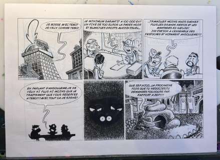 Nicolas Keramidas | Strip original de l’atelier MASTODONTE | Les dessinateurs